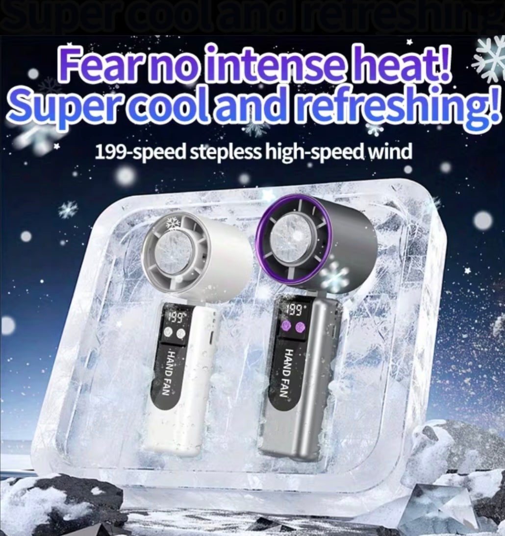 2025 Upgraded Handheld Fan & Cooler