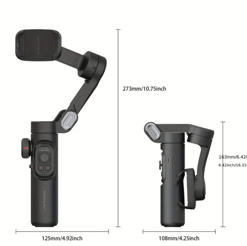 AOCHUAN XE 3-Axis Foldable Smartphone Gimbal Stabilizer