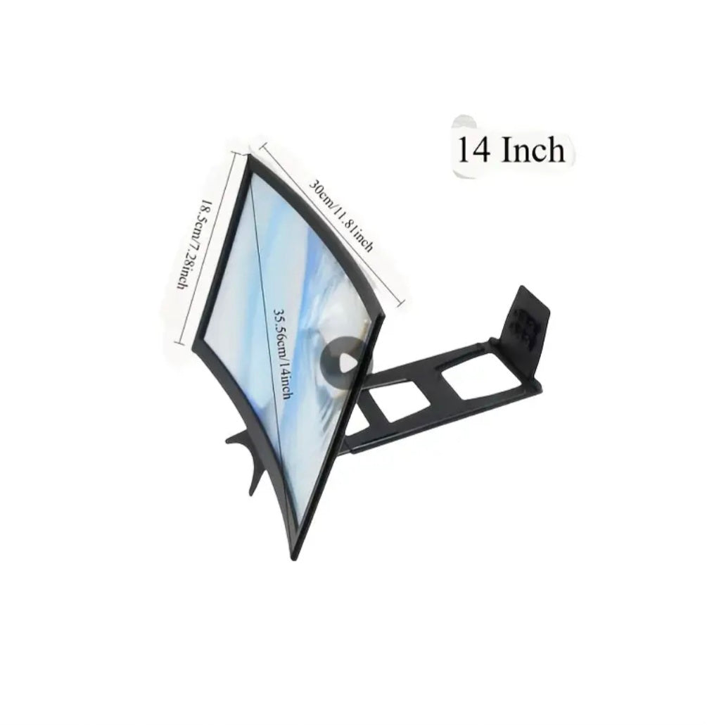 14" Foldable Phone Extender – 3D HD Screen Enhancer