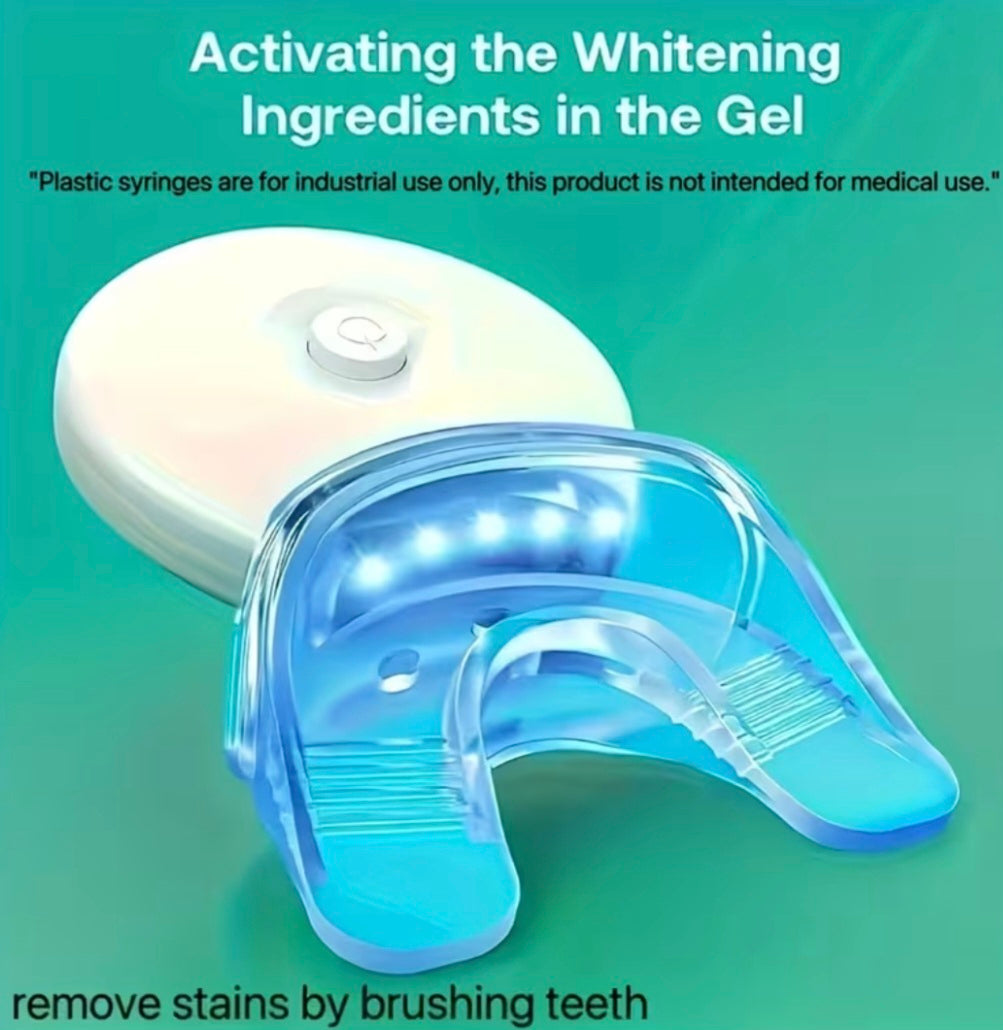 New Upgraded LED Teeth Whitening Kit – Professional-Grade Whitening at Home
