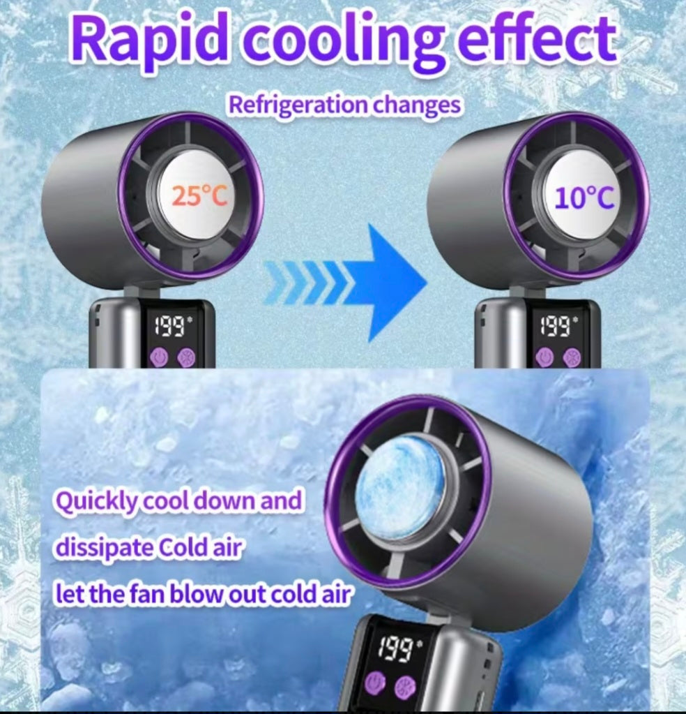 2025 Upgraded Handheld Fan & Cooler