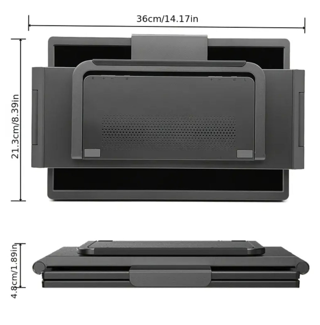Portable Dual-Screen Display for Laptops – 14" IPS LCD with Premium Business Briefcase