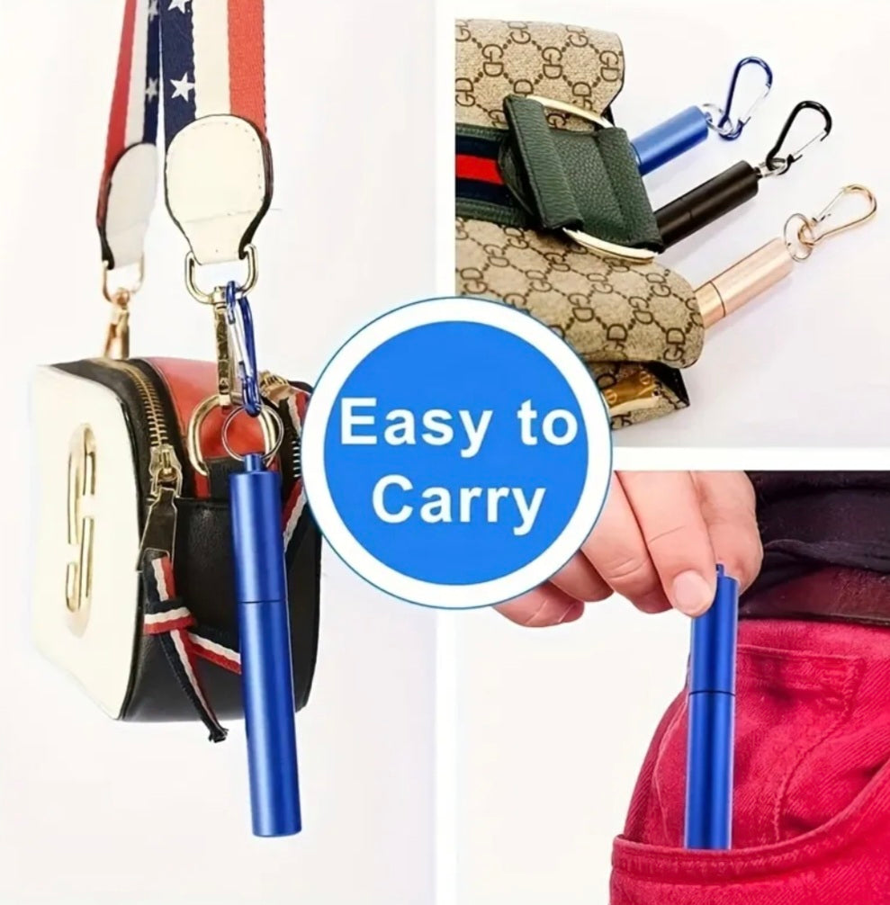 Premium Stainless Steel Straw Set