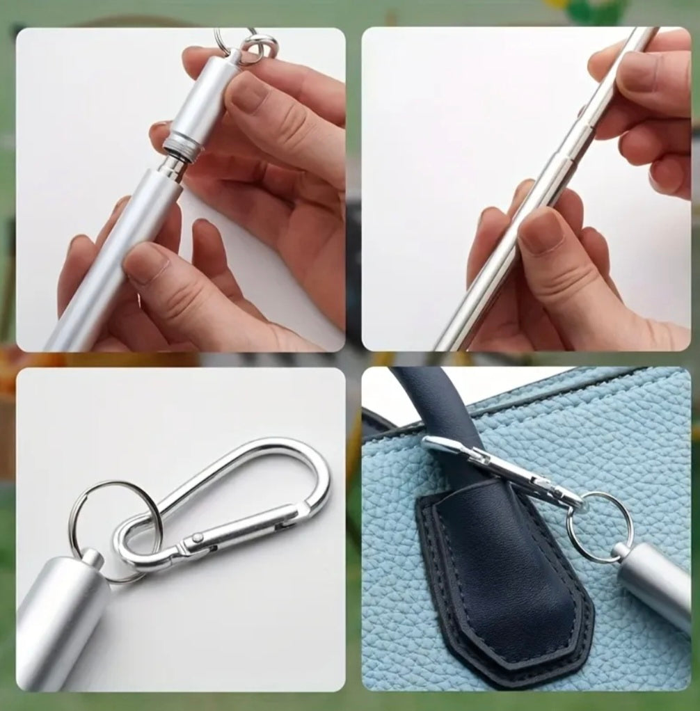 Premium Stainless Steel Straw Set