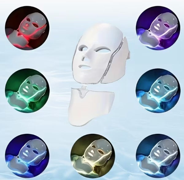 Modern Skincare Device with 7 Light Therapy Modes – Tighten, Brighten & Rejuvenate Your Skin from Home
